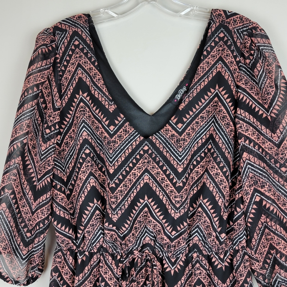 BeBop Patterned Dress - Picture 3 of 7